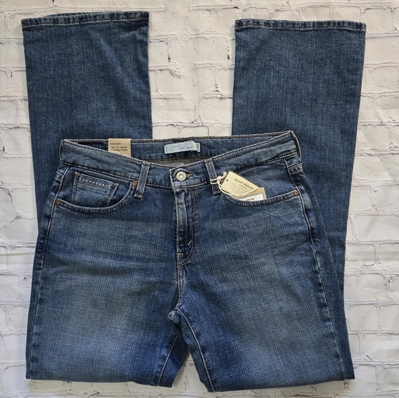 Levi's Denim - LEVI'S 515 Boot Cut Mid Rise Blue Jeans NWT Size 8M